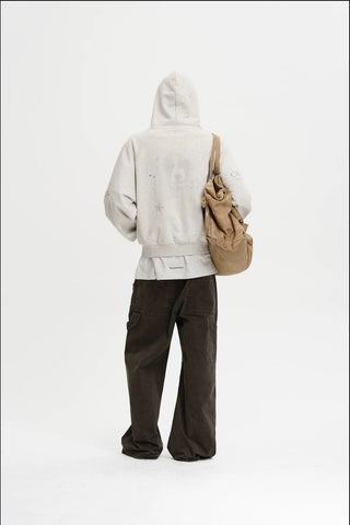 [MASONPRINCE] 400G Heavyweight Cotton Zip-Up Hoodie