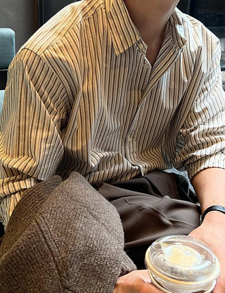 Neddy Striped Shirt (2 colors)