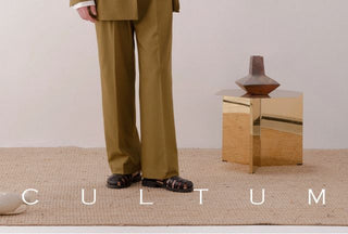 [CULTUM] Washable Bamboo Fiber Double-Breasted Suit Set