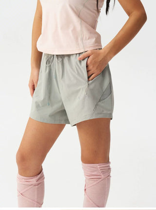 [Monterest] Quick-Dry Mesh Panel Running Shorts