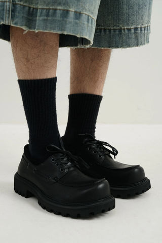 MASONPRINCE Leather Boat Shoes