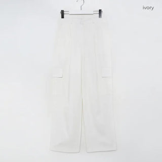 Cargo wide pants