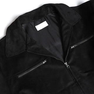 (Unisex) Casual Suede Jacket