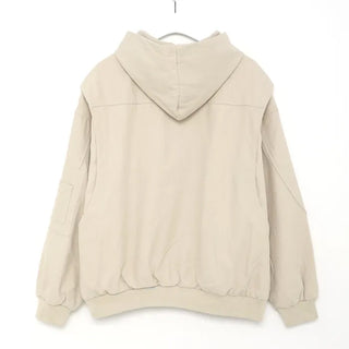 (Unisex) Zip-Up Hoodie Bomber Jacket