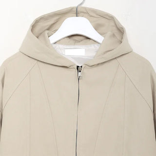 (Unisex) Zip-Up Hoodie Bomber Jacket