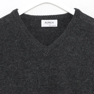 Alpaca Mix V-Neck Knit