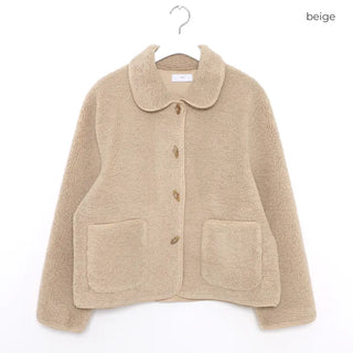 Bouclé detail soft jacket