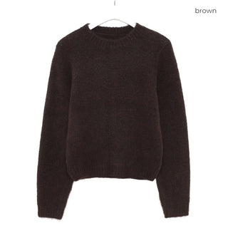 Wool round knit