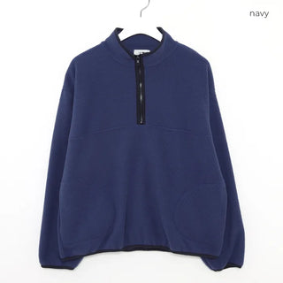Basic fleece half-zip-up
