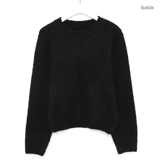 Wool round knit