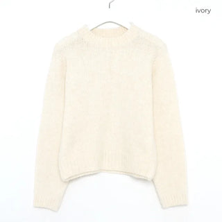 Wool round knit