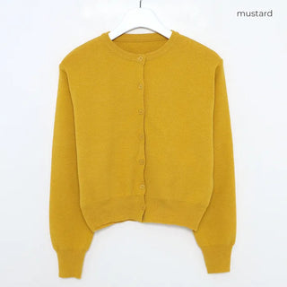 Simple Round Cardigan