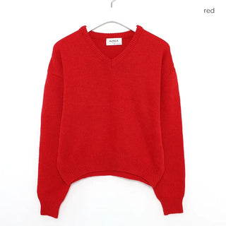Alpaca Mix V-Neck Knit