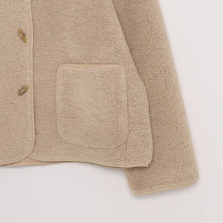 Bouclé detail soft jacket
