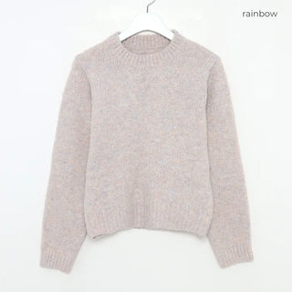 Wool round knit