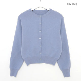 Simple Round Cardigan