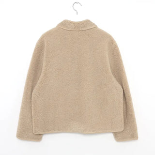 Bouclé detail soft jacket