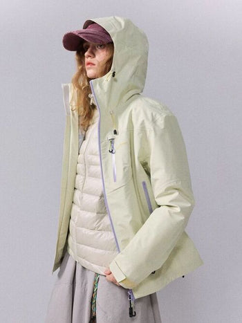 [Monterest] 3-in-1 Waterproof Shell with Down Liner