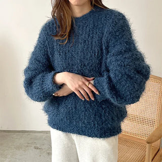 Brushed round knit