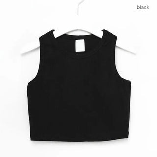Ribbed Crop Sleeveless