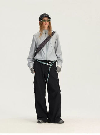 [Monterest] Water-Resistant Wide Leg Work Pants