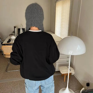 Basic Simple Lightweight Sweatshirt