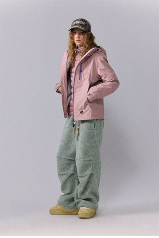 [Monterest] Sherpa Fleece Beaded Drawstring Pants