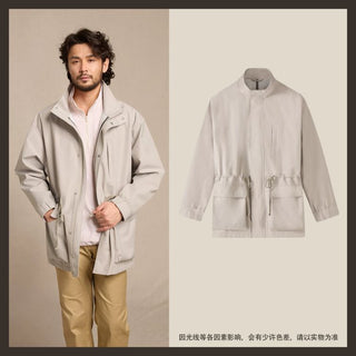 [CULTUM] Waterproof Stand Collar Field Jacket