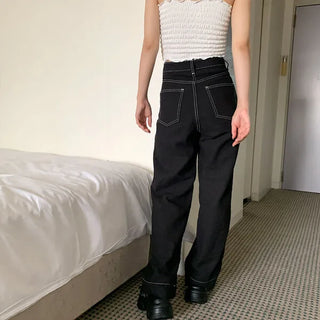 Stitched Wide Pants