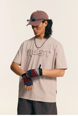 [Monterest] 5A Antibacterial Heathered Relaxed Tee