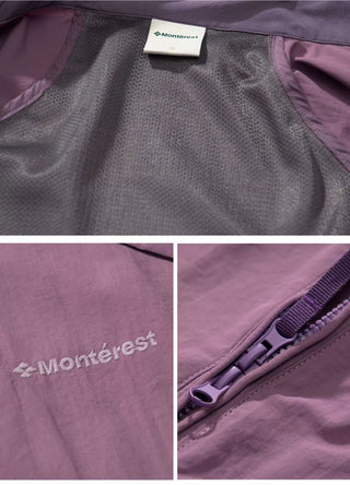[Monterest] Stand Collar Breathable Zip-Up Jacket