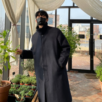 Herb Wool Mac Coat (3 colors)