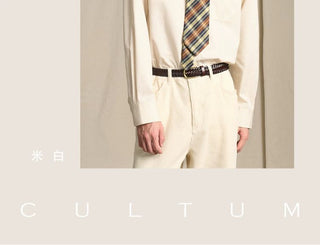 [CULTUM] Brushed Cotton OCBD Shirt