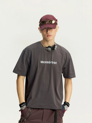 [Monterest] 5A Antibacterial Quick-Dry Logo T-Shirt