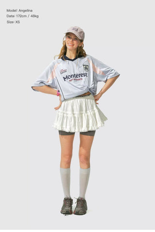 [Monterest] Outdoor Sports Print Polo Jersey Tee