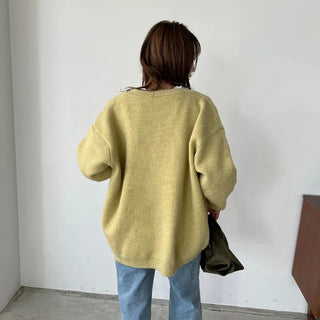 P Lettering Cardigan