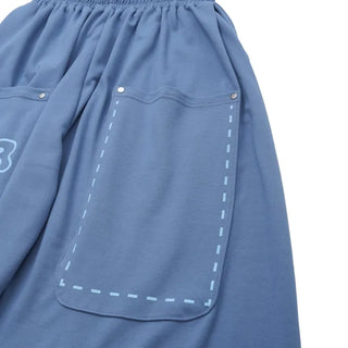 Big Pocket Rivet Pintuck Balloon Wide Training Pants