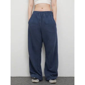 Two-way String Wide Jogger Pants Oversized Unisex