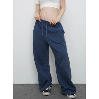 Two-way String Wide Jogger Pants Oversized Unisex