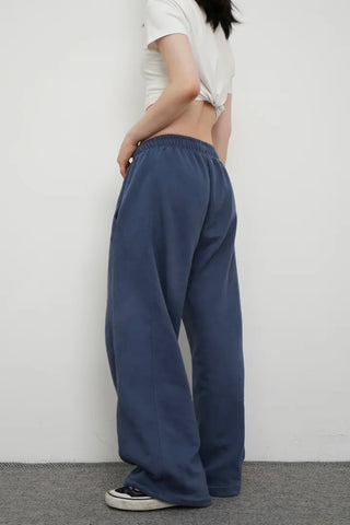 Two-way String Wide Jogger Pants Oversized Unisex