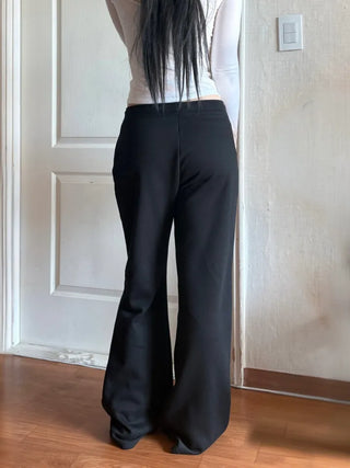 Bootcut training pants hip pads elastic band bootcut tall women petite women