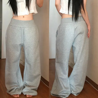 Corset Hip-Padded Elastic Waist Wide Training Pants