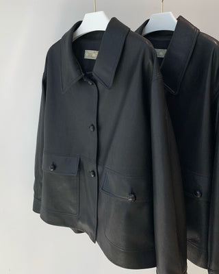 Leather jacket