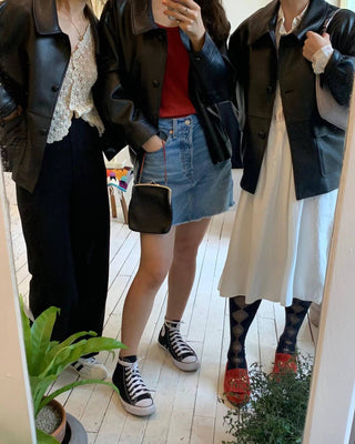 Leather jacket