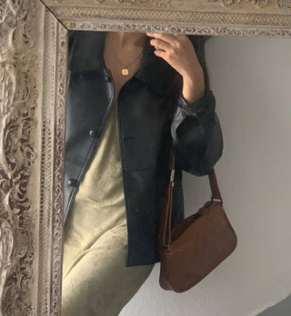 Leather jacket