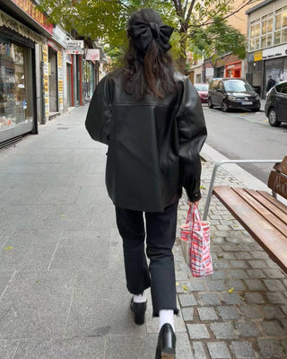 Leather jacket