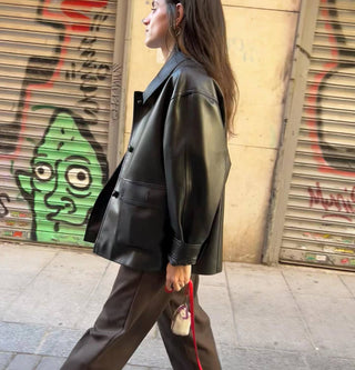 Leather jacket