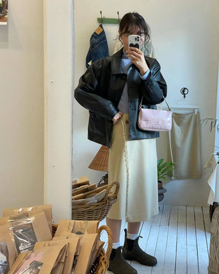 Leather jacket