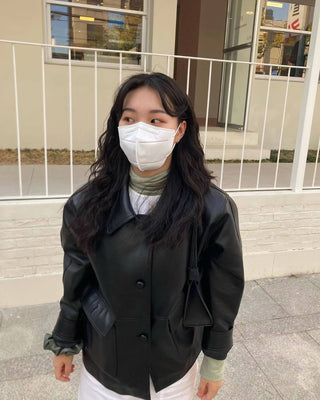 Leather jacket