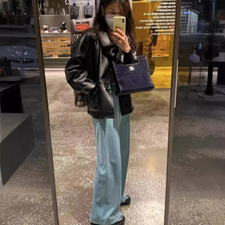 Leather jacket